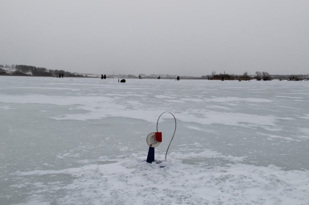 зимняя подлёдная рыбалка, водохранилище ТЭЦ-2, зима 2019 г._4